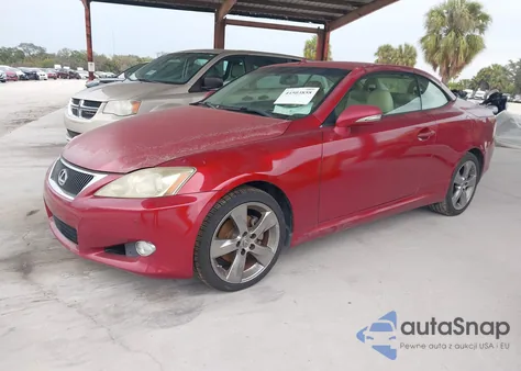 2010 Lexus Is 250C from USA, damaged, VIN JTHFF2C24A2511040
